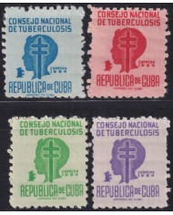 1954-286 CUBA REPUBLICA 1954 MNH PRO TUBERCULOSOS SEMIPOSTAL CHILDREN.