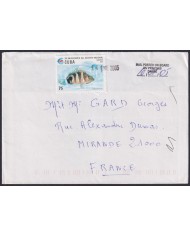 2005-H-8 CUBA 2005 PAQUEBOT IN HIGHT SEA MAIL POSTED ON BOARD MC PRINCESS FISH.