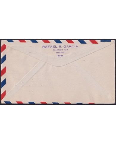 1947-FDC-121 CUBA REPUBLICA FDC 1947 RETIRO DE COMUNICACIONES ANTONIO OMS SARRET.