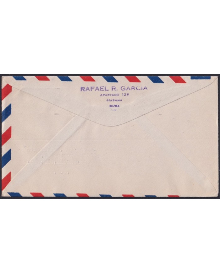 1947-FDC-121 CUBA REPUBLICA FDC 1947 RETIRO DE COMUNICACIONES ANTONIO OMS SARRET.