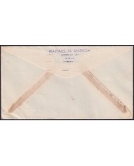 1948-FDC-183 CUBA REPUBLICA FDC 1948 50º ANNIV INDEPENDENCE WAR AIR MAIL CONVENTION.