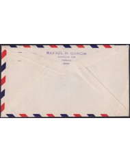 1948-FDC-184 CUBA REPUBLICA FDC 1948 8c AIRMAIL CORREO AEREO.