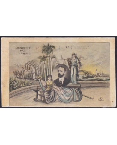 POS-1877 CUBA POSTCARD PRESIDENT MARIO GARCIA MENOCAL.