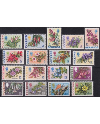 F-EX58346 BERMUDA MNH 1970 PROTECTEC PLANT & FLOWER FLORES.