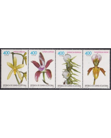F-EX58869 GUINEA EQUATORIAL MNH 1998 FLOWER FLORES ORCHID ORQUIDEAS.