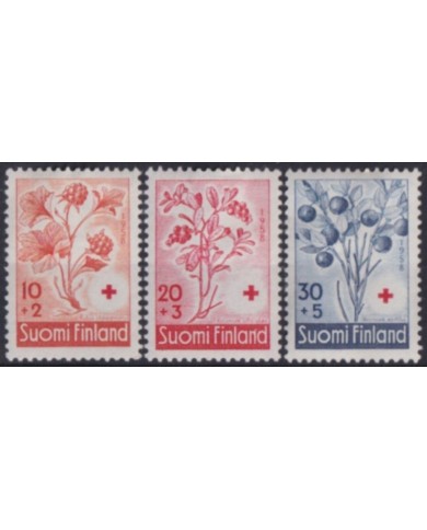 F-EX59422 FINLAND SUOMI MLH 1958 FLOWER FLORES TREE.