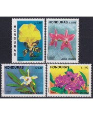 F-EX59516 HONDURAS MNH 1991 FLOWER FLORES ORCHID ORQUIDEAS.