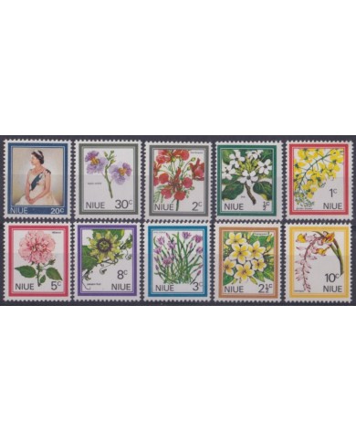 F-EX58703 NIUE MNH 1970 FLOWER FLORES ORCHID ORQUIDEAS.