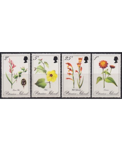 F-EX58710 PITCAIRN IS MNH 1970 FLOWER FLORES.