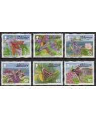 F-EX58641 ALDERNEY UK ENGLAND GUERNSEY 2011 MNH BUTTERFLIES PAPILLON INSECTS.