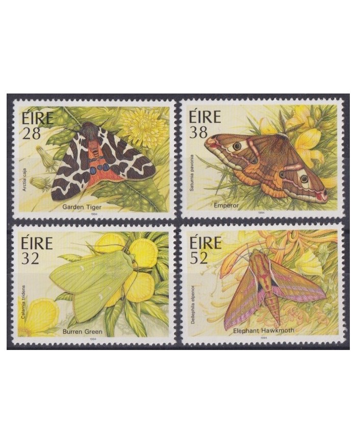 F-EX59440 EIRE IRELAND MNH 1994 INSECTS BUTTERFLIES MARIPOSAS PAPILLON.