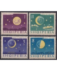 F-EX59608 ALBANIA MNH 1964 SPACE PLANET COSMOS ASTRONAUTICS.