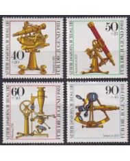F-EX59619 GERMANY BERLIN MNH 1981 HISTORIC OPTICAL INSTRUMENTS MICROSCOPE TELESCOPE SPACE.