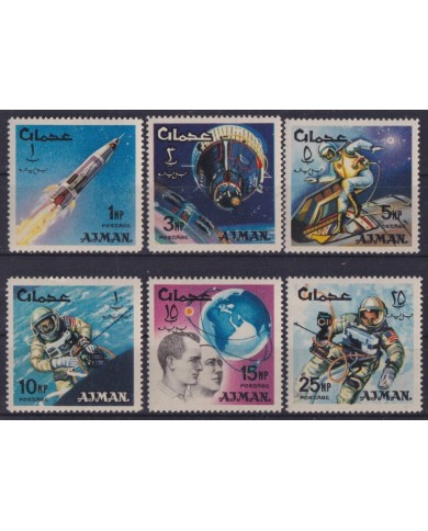 F-EX59623 SAUDI ARABIA AJMAN MNH 1966 ASTRONAUTICS SPACE COSMOS MISSION. F-EX59623 SAUDI ARABIA AJMAN MNH 1966 ASTRONAUTICS SPACE COSMOS MISSION.