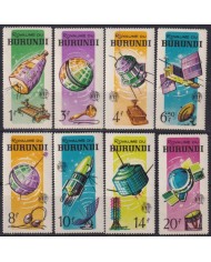 F-EX58469 BURUNDI MNH 1965 UIT SATELLITE COSMOS SPACE.
