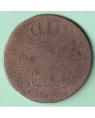 1841-MN-21 CUBA SPAIN 1841 2r FERNANDO VII MADRID COUNTERMARK OF TRINIDAD VIQUE.