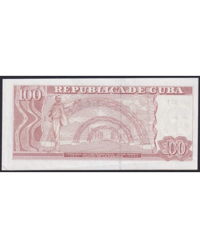 2023-BK-10 CUBA 100$ 2023 CARLOS MANUEL DE CESPEDES CUT ERROR ERROR DE CORTE UNC UNCIRCULATED.