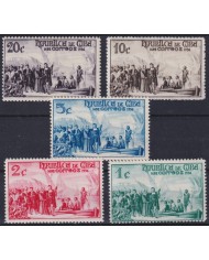 1935-98 CUBA REPUBLICA 1935 MNH NOT ISSUE SOCIEDAD COLOMBISTA COLUMBUS DISCOVERY SHIP.