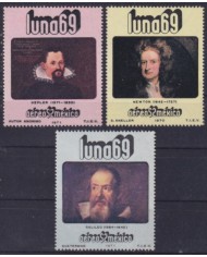 F-EX59937 MEXICO MNH 1969 KEPLER GALILEO GALILEI NEWTON SPACE COSMOS.