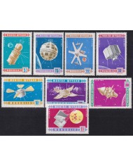F-EX58494 MONGOLIA MNH 1966 ASTRONAUT COSMOS EXPLORATION SATELLITE SPACE.