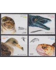 F-EX58509 MADEIRA PORTUGAL MNH 2007 MARINE WILDLIFE PHOCA TURTLE BIRD CAGARRA.