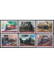 F-EX60010 MAN IS ENGLAND UK UNITED KINDOM MNH 2004 RAILROAD CHEMIS DE FER RAILWAYS FERROCARRIL.
