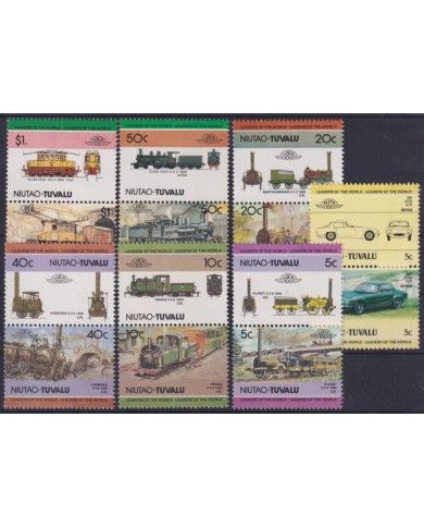 F-EX56468 TUVALU NIUTAO MNH 1974 OLD RAILROAD RAILWAYS FERROCARRIL CHEMIS DE FER.