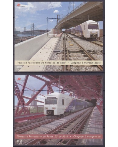 F-EX55807 PORTUGAL MNH 1999 OLD RAILROAD RAILWAYS FERROCARRIL CHEMIS DE FER.