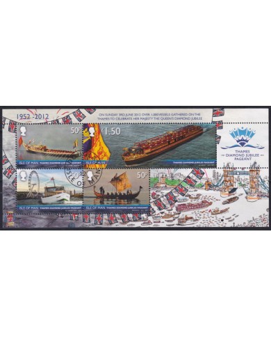 F-EX58319 MAN IS UK USED 2018 THAMES DIAMOND JUBILEE PAGEANT SHIP.