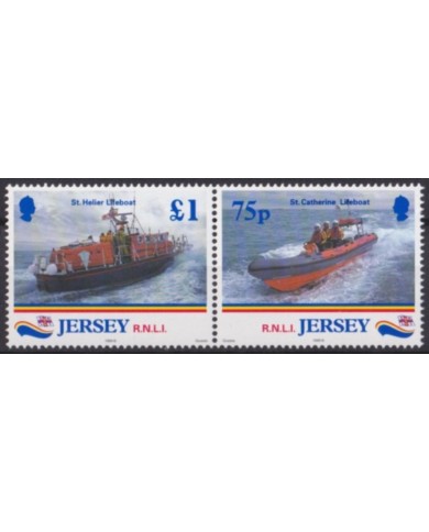 F-EX59974 JERSEY IS UK MNH 1999 RNLI 175th ANNIV ROYAL LIFEBOAT BOAT SHIP BARCOS.