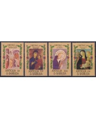 F-EX60183 ANTIGUA & BARBUDA MNH 1985 CHRISTMAS NAVIDAD ART PAINTING FRA ANGELICO DI PAULO.