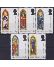 F-EX60194 ST HELENA MNH 2004 CHRISTMAS NAVIDAD ART PAINTING STAINED GLASS WINDOWS.