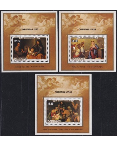 F-EX59192 PENRHYN 1985 MNH CHRISTMAS NAVIDAD ART PAINTING MURILLO MADONNA.