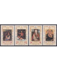 F-EX59216 SIERRA LEONE 1984 MNH CHRISTMAS NAVIDAD ART PAINTING RAPHAEL MEMLING.