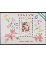 F-EX59197 SIERRA LEONE 1984 MNH CHRISTMAS NAVIDAD ART PAINTING PICASSO.
