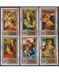 F-EX57027 BURUNDI 1974 MNH CHRISTMAS NAVIDAD ART PANTING.