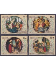 F-EX57019 BURUNDI 1980 MNH CHRISTMAS NAVIDAD ART PANTING.