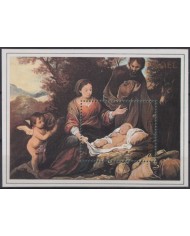 F-EX60014 BENIN 1996 MNH CHRISTMAS NAVIDAD ART PANTING.
