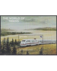 F-EX60199 GRENADA MNH 1999 INTER CITY EXPRESS RAILROAD RAILWAYS TRAIN LOCOMOTIVE.