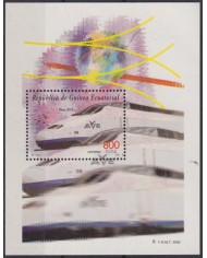 F-EX60227 GUINEA EQUATORIAL MNH 2000 RAILROAD RAILWAYS TRAIN LOCOMOTIVE FERROCARRIL TREN.