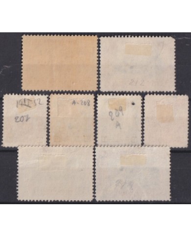 F-EX60364 COLOMBIA 1951-52 “A” OVERPRINT AIRMAIL USED +50€.