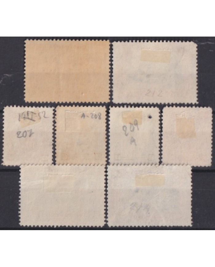 F-EX60364 COLOMBIA 1951-52 “A” OVERPRINT AIRMAIL USED +50€.