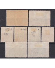 F-EX60364 COLOMBIA 1951-52 “A” OVERPRINT AIRMAIL USED +50€.