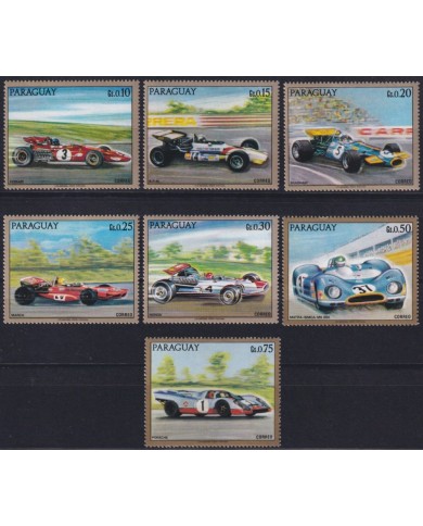 F-EX60238 GUINEA EQUATORIAL MNH 1972 AUTO CAR RACE FORMULA I.