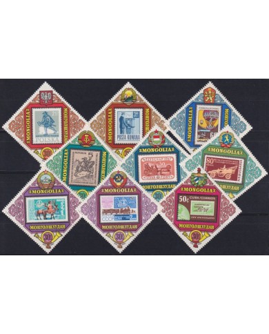 F-EX59739 MONGOLIA MNH 1973 POSTAGE SERVICE HISTORY AUTO CAR.