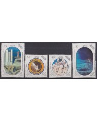 F-EX60254 NEVIS MNH 1989 20th ANNIV MANNED IN MOON SPACE COSMOS APOLLO 11.