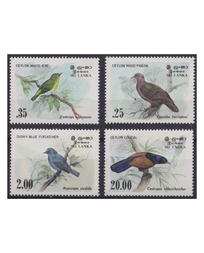 F-EX23905 SRI LANKA CEYLON MNH 1983 BIRD AVES PAJAROS OISEAUX.