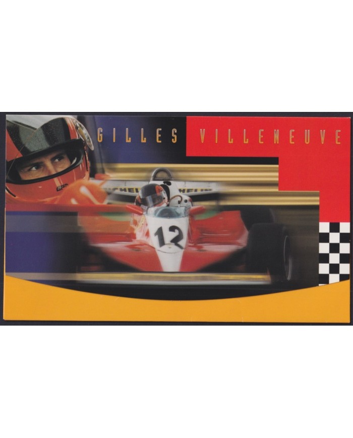 F-EX27755 CANADA MNH 1997 GILES VILLANUEVE GREAT PRIX FORMULA I
