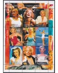 F-EX20554 MADAGASCAR MNH 1999 SHEET MARILYN MONROE.