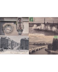 F-EX15948 FRANCE 6 POSTAGE DUE POSTCARD SWITZERLAND SUISSE.